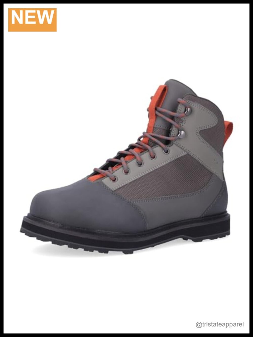 Rubber Water Shoes with Synthetic Leather and Neoprene Lining